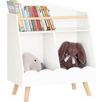 Librería Infantil Niños 3 Estanterías Estantería Estándar InfantilBlancoH80cmKMB01-WES - details 10
