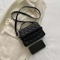 Bolso acolchado elegante para mujer de otoño e invierno, bolso bandolera de gran capacidad y conveniente, bolso de hombro, multifuncional, correa ajustable, cierre magnético seguro, adecuado para salir, ir de compras, viajar y tomar fotos - details 6
