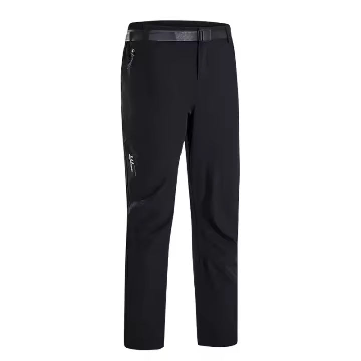 LNGXO Pantalones de Senderismo Ligeros, Secado Rápido, Impermeables para Acampar al Aire Libre, Correr, Escalar Montañas - 1
