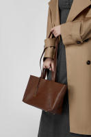 Bolso de cuero genuino para mujer, bolso de hombro para axilas, bolso de cuero de vaca, bolso de piel suave Retro - details 8