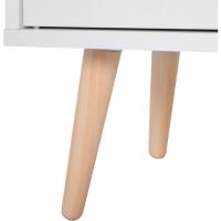 Aparador Buffet Armario Gabinete Consola Mueble Multiusos de Comedor Salón Baño Pasillo 80x29.5x96cm - details 7