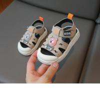 Zapatillas de deporte para niños y niñas, zapatos de playa versátiles, suaves y cómodos, antipatadas, bonitos, con diseño de oso astronauta, 2024 - details 3
