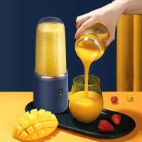 Exprimidor de frutas portátil para viaje deportivo, batidos y batidos, 6 cuchillas - details 1