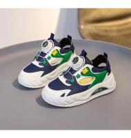 Compañeros de clase zapatillas de deporte para niños 2025 zapatos de malla de verano zapatos de marco para niños de mediana y mayor hebilla giratoria para niños zapatos antideslizantes transpirables para correr - details 9