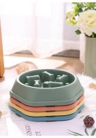 Bol para Comida Lenta para Mascotas Engrosado Antideslizante en Varios Colores - details 8