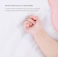 Almohada para ayudar a prevenir y tratar las deformidades de la inclinación de la cabeza, almohada de cuna para recién nacidos, cojín ergonómico para bebés, almohada osito con funda extraíble - details 7