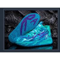 Zapatillas De Baloncesto Para Hombres Y Mujeres Antideslizantes Superficie De Malla Absorbente Transpirables Zapatos Deportivos De Moda Alta Top Para Estudiantes - details 32
