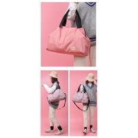 Bolsa de gimnasio de gran capacidad para mujer, bolso deportivo impermeable para natación y Yoga, bolsa de viaje multifunción, paquete de fin de semana XA190Y - details 13