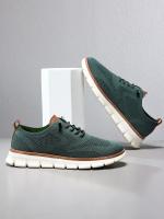 Zapatos Deportivos informales para hombre, calzado antideslizante, resistente al desgaste, transpirable, amortiguación, diseño de bloqueo de Color, versátil - details 21