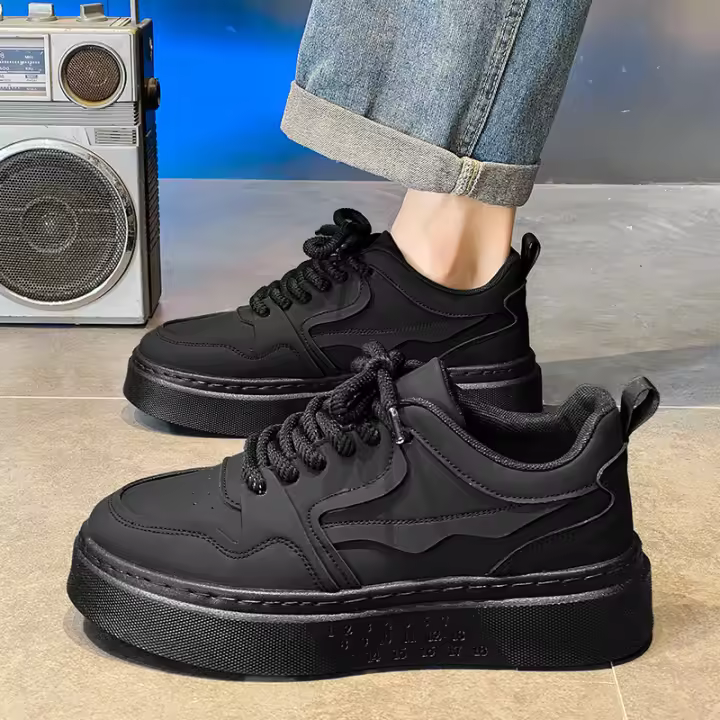 Zapatos Deportivos Casuales para Hombres Resistentes al Desgaste, Suela Gruesa, Todo-Macho, Moda de Verano, Uso de Restaurante - 1