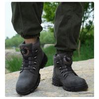 Botas de Seguridad Impermeables para Hombres Botas de Trabajo Indestructibles con Punta de Acero - details 24