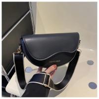 Bolso Crucero de Hombro de Moda de Cuero PU Color Sólido Retro Estilo Pony con Correa Ancha - details 16