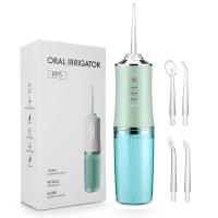Irrigador bucal portátil,Irrigador bucal profesional Limpiador de hilo dental más saludable Limpiador más blanco verde - details 4