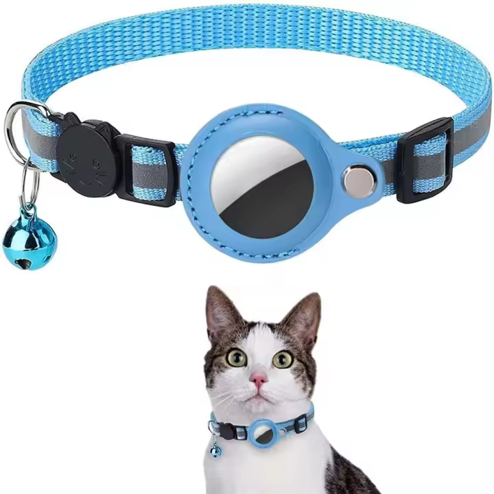 Correa protectora con campanas para mascotas, collar con rastreador inteligente, productos para cachorros y gatos - 1