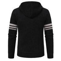 Chaqueta de suéter para hombre con forro de punto, cárdigan con capucha de otoño e invierno, chaqueta de suéter informal, ropa para hombre - details 24