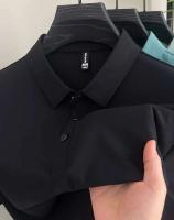 Nueva camiseta personalizada de verano de alta gama para hombre, Polo de marca de moda de negocios de manga corta de color sólido, cómodo y transpirable - details 36