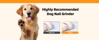 Molinillo de uñas para perros, potente cortaúñas eléctrico recargable para mascotas, cuidado y suavizado para cachorros y gatos grandes y medianos, lima de uñas para perros, cortaúñas para gatos - details 2