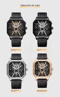 POEDAGAR Nuevo reloj multifunción para hombre súper brillante reloj de cuarzo - details 7