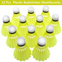 Volantes estables para bádminton, Bolas de plástico duraderas para entrenamiento de bádminton, deportes al aire libre, nailon, novedad - details 0