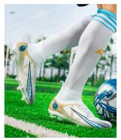 Botas de Fútbol Profesionales Unisex Zapatillas de Fútbol de Pitch de Césped para Entrenamiento al Aire Libre Zapatos de Fútbol Antideslizantes para Niños - details 17