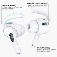Ganchos de silicona suave para auriculares, cubierta antideslizante para AirPods Pro 2, tapa de gancho de alas para Apple AirPods Pro, accesorios para auriculares - details 2