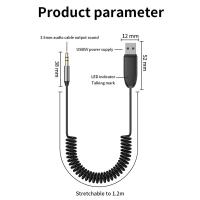 Receptor Bluetooth 5,3, reproductor Mp3 sin corriente para coche, adaptador 3.5aux, aislamiento de llamadas, reducción de ruido, nuevo - details 7
