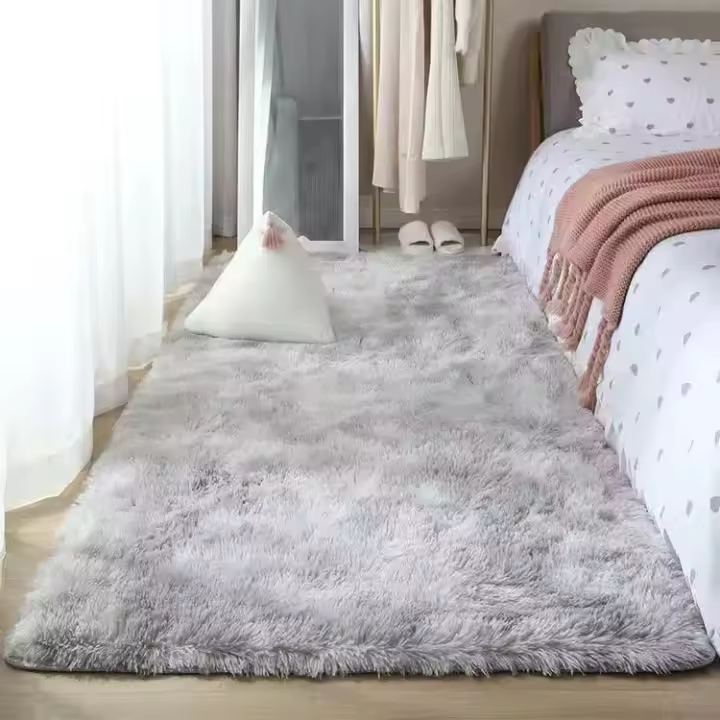 Alfombra suave y esponjosa para decoración del hogar, sala de estar tapete de felpa para, habitación de niños y niñas - 1