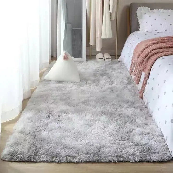 Alfombra suave y esponjosa para decoración del hogar, sala de estar tapete de felpa para, habitación de niños y niñas - 1
