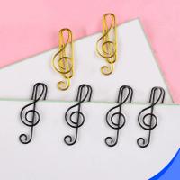 Sujetadores Creativos para Papel de Música 20 Piezas Porta Notas de Música Clips de Papel Regalo para Estudiantes de Escuela y Oficina - details 1