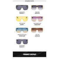 Nuevas gafas de sol individuales con cabeza humana y gran marco, gafas de sol para hombres y mujeres, calle de tendencia, gafas de sol - details 2