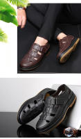 2025Sandalias casuales de verano transpirables para hombres, simples y cómodas. - details 0