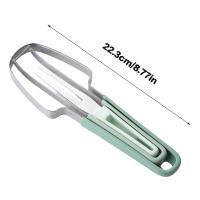 Cortador de sandía de acero inoxidable, herramienta cortadora de paletas de sandía para acampar, Gadgets de cocina - details 3
