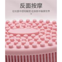 Spot cepillo de baño de doble cara de silicona, cepillo de baño cómodo para baño de bebé, cepillo de baño de silicona para limpieza de masaje - details 7