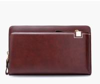 Bolso largo del embrague de los bolsos del bolso del bolso de la tarjeta de la cartera de la PU del negocio de los hombres ocasionales para el hombre - details 0