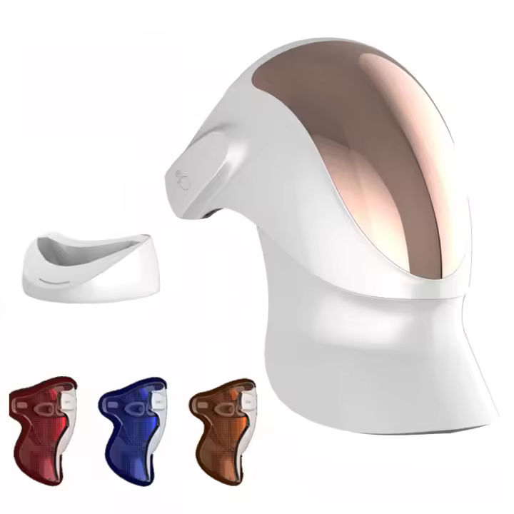 Vancostar-mascarilla Facial LED 807 Nano, rejuvenecimiento, eliminación de arrugas, antienvejecimiento, cara completa con herramienta para el cuidado del cuello - 1