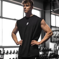 Camiseta De Entrenamiento Sin Mangas Para Hombre Verano Fitness Transpirable Ajuste Suave Secado Rápido Ropa Deportiva - details 4