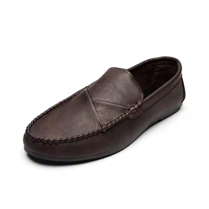 Nuevas ventas de marca de lujo Mokasin casual para hombres, zapatos de cuero de bajo precio, uso diario de alta calidad - 1