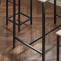 Juego de mesa de comedor, juego de mesa alta de bar con 4 taburetes y 1 mesa - details 3