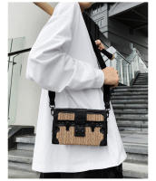 Bolso de caja Bolso cuadrado pequeño Tendencia de la moda de los hombres Bolso bandolera Otoño bolso de hombro para teléfono móvil - details 10