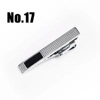 Nuevo Clips para corbata clásicos simples de 4cm, accesorios de Pin diario de Metal para hombre, regalo - details 19