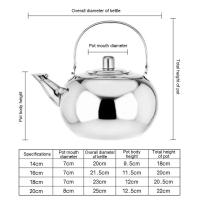 Tetera de agua de gran capacidad con filtro Herramientas para té y café - details 1
