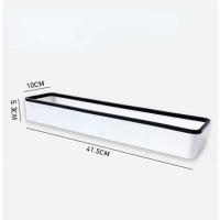 Armario de iluminación para baño, montado en la pared, dispositivo multifuncional no perforado, organizador de soporte para inodoro - details 5