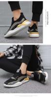 Zapatos deportivos corrientes de los hombres ocasionales antideslizantes respirables de la malla de la moda barata del logotipo de la marca 2024 - details 0