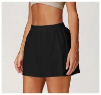 Pantalones cortos deportivos de cintura alta para mujer, faldas deportivas de Yoga Fiess, falda de tenis de Golf para correr de secado rápido, ropa de verano - details 16