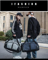Mochila de Camping de Lona de 55L Versátil para Senderismo, Semana de Ocio Seca y Húmeda, Bolsa Escolar - details 1