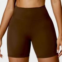Pantalones cortos de Yoga para mujer, Shorts de Fitness de cintura alta, transpirables, con sensación de nube - details 4
