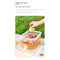 Hervidor de agua fría con grifo, cubo de agua fría para refrigerador, botella de limonada, dispensador de bebidas, 5l - details 4