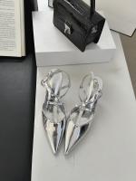Sandalias Planas de Moda para Mujer Tacones Altos de Charol Puntiagudos - details 17