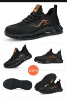 Botas altas para hombre, zapatos de seguridad de cuero para trabajo con punta de acero y antiperforación, zapatos impermeables - details 14