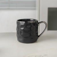 Taza de cerámica negra de estilo nórdico, taza de café para el hogar, regalo al por mayor, alto sentido, alto valor - details 8
